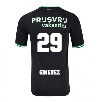 Fotbalové Dres Feyenoord Santiago Gimenez #29 Venkovní 2024-25 Krátký Rukáv Fotbalové Dres Feyenoord Santiago Gimenez #29 Venkovní 2024-25 Krátký Rukáv